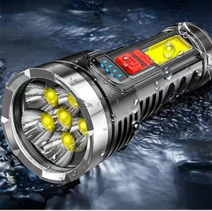 Linterna táctica LED súper brillante 990000000 lúmenes luz de trabajo LED recargable - Imagen 1 de 24