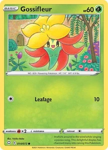 Pokemon Gossifleur Shining Fates 014/072 LP - Picture 1 of 1