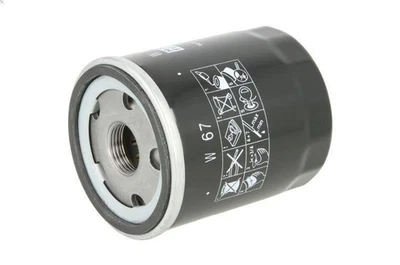 MANN-FILTER W 67 oil filter for SMART FORFOUR (454) 1.1 2004-2006 - Image 1 of 4