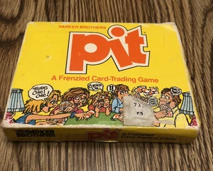 Parker Brothers Pit Stock Market Frenzied 1983 juego de cartas coleccionables Bear Bull #712 - Imagen 1 de 12