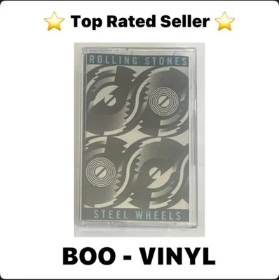 The Rolling Stones - Steel Wheels - Cassette Tape 4657524 EX / EX Condition - Image 1 of 4