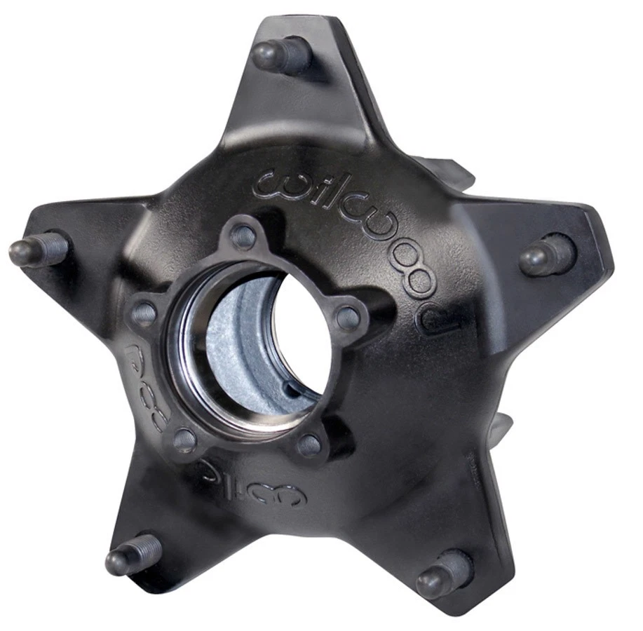 WILWOOD Starlite 55 Hub 5-Bolt Black Rear Wide 5, 5-Bolt Drive, Direct Mount - Image 1 of 1