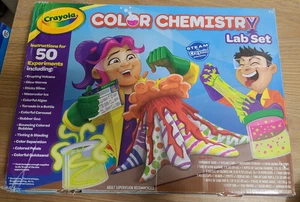 ¡NUEVO! - CRAYOLA - JUEGO DE LABORATORIO DE QUÍMICA DEL COLOR - 50 EXPERIMENTOS - Imagen 1 de 6