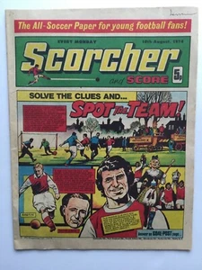 SCORCHER FOOTBALL SOCCER MAGAZINE 1974 - Picture 1 of 1