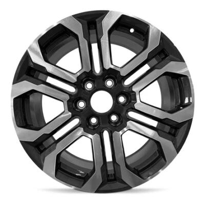 Подлинное колесо от оригинального производителя для обода из обработанного древесного угля 20 дюймов 2023-2024 GMC Canyon - Изображение 1 из 4