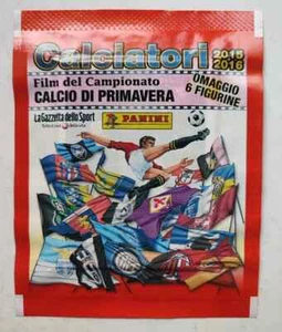 BUSTINA CALCIATORI PANINI 2015-16 il film del campionato LA CORSA DI PRIMAVERA - Picture 1 of 2
