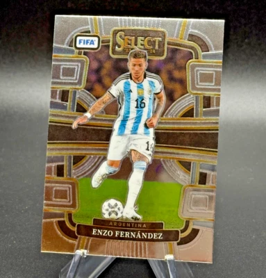 Enzo Fernandez 2023-24 Panini Select FIFA Soccer Terrace #74 Argentina Base Card - Image 1 of 2