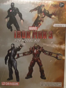 DRAGON MODELS #35803 IRON MAN 3 MARK 16 NIGHTCLUB 1/24 MODEL KIT NEW IN BOX - Picture 1 of 4