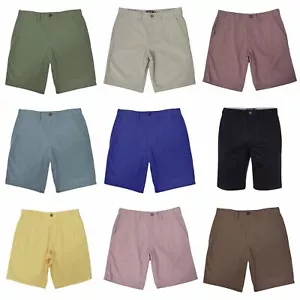 Maine New England Mens Chino Shorts Adjustable Waist Comfort Fit All Colours - Picture 1 of 33