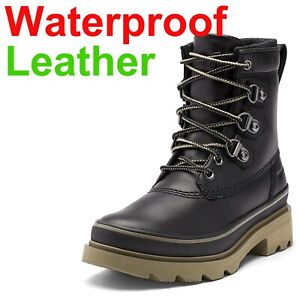 Brand New SOREL Women's Lennox Street Rain Winter Boots - Waterproof, Leather