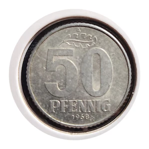 DDR 1968 East Germany 50 Pfennig - Picture 1 of 2