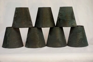 7 pantallas de lámpara pantallas de sujeción para apliques o candelabros - Imagen 1 de 3