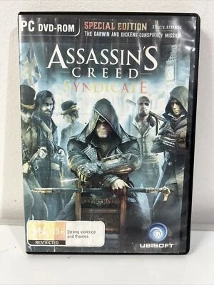 Assassins Creed Syndicate Special Edition 5 Disk PC DVD ROM GAME SET COMPLETE - Image 1 of 4