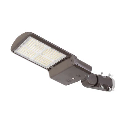 HTM LIGHTING SOLUTIONS LED Parking Lot Light Fixture, CCT Selectable 3K/4K/5K, DLC Premium, cUL Listed
