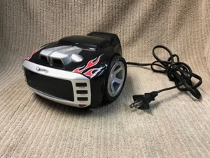 2008 HOT WHEELS ALARM CLOCK MATTEL EMERSON MODEL: HW800 (BLACK) Ships Free!! - Picture 1 of 7