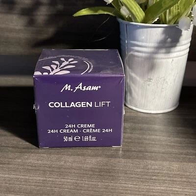NEW M. Asam Collagen Lift 24H Creme Cream 1.69 oz SEALED - Image 1 of 2