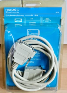 Cable de conexión de impresora - paralelo de FREIDAG Electronic, embalaje original - Imagen 1 de 3
