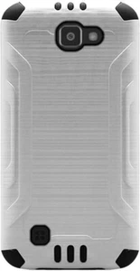 OrangeLabel Luxe Combat Étui pour LG Spree / Optimus Zone 3 , Blanc - Photo 1 sur 8