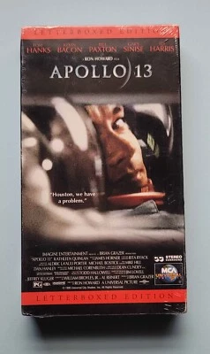 VHS Apollo 13 Sealed Tape Letterboxed Edition 1995 MCA and Reel Watermark vtg - Image 1 of 4