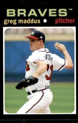 2013 Topps Update 71 Topps Minis Greg Maddux  #TM-24 Atlanta Braves - Image 1 of 2