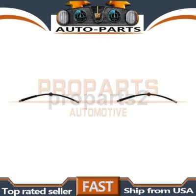 Front Kit Hydraulic Brake Hose 2x For 2004 2005 2006 Mercedes-Benz E500 5.0L - Image 1 of 4