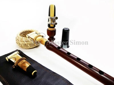 Best ARMENIAN ClarDuduk PRO DUDUK CLARINET COMBO 2 Reed Case Dudek VIDEO NEW - Image 1 of 4