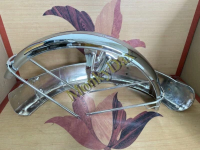 un par de guardabarros nuevos para Suzuki T500 Titan. Guardabarros delantero y trasero Suzuki T500 1969. Foto 1 de 4