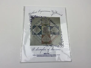 Northern Expressions Needlework A Sampler Of Seasons Cross Stitch Pattern - Picture 1 of 3