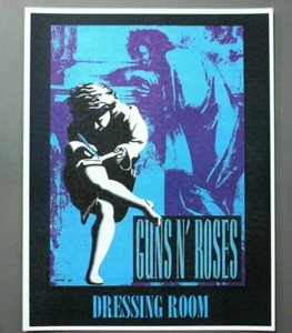 Guns n' Roses Backstage Door Sign ! 8.5" X 11" Illusion Dressing Room ! - Picture 1 of 1