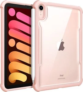Hybrid Back Case für iPad Mini 7 (A17 Pro) 2024 / iPad Mini 6 Klar TPU Backcover - Bild 1 von 12