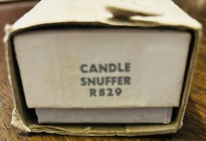 F.B. Rogers Silver Co. Silverplate Candle Snuffer With Original Box (Vintage) - Picture 1 of 9