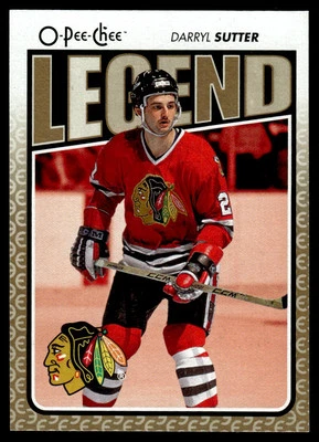 2009-10 O-Pee-Chee MARQUEE LEGEND Darryl Sutter Chicago Blackhawks #560 - Image 1 of 2