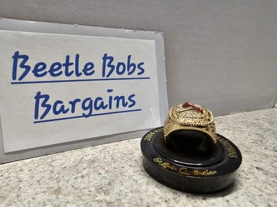 St Louis Cardinals MLB 2004 NL Champions Replica Ring - Image 1 of 4