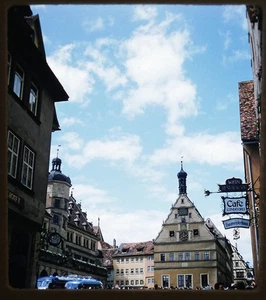 Rothenburg ob der Tauber, Germany - 1956 Stereo Realist 3D Slide #1789 - Picture 1 of 3