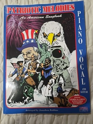 Patriotic Melodies - Piano Vocal and Guitar , Sheet Music, Large Paperback - Image 1 of 4