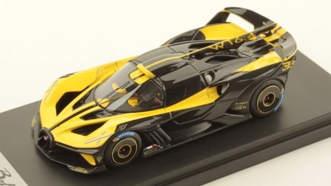 LOOKSMART LS528D BUGATTI BOLIDE MOLSHEIM YELLOW 1:43 Modellino - Photo 1/1