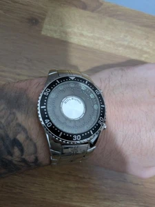 Zeon Tech Solsuno Orologio Binario LED Vintage Raro, Ha Solo Bisogno di Batteria  - Foto 1 di 10