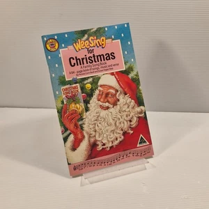 Libro de canciones vintage Wee Sing for Christmas A Family letra de música vacaciones - Imagen 1 de 9