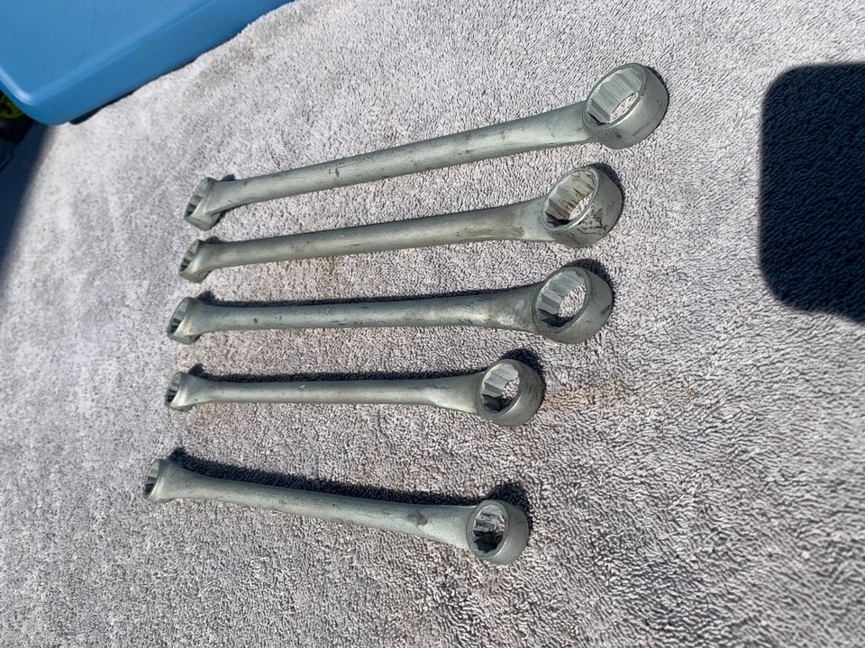 Juego de llaves vintage Blue-Point Snap on doble caja final edición militar Segunda Guerra Mundial Foto 1 de 4