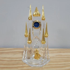 Franklin Mint Cinderella Midnight Enchantment Uhr in Kristall & Gold - Bild 1 von 8