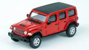 MicroCity87 Jeep Wrangler - Red #MC-870015 HO 1/87 Scale - Picture 1 of 8