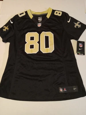 Женские Nike на поле новый с Ярлыками #80 Jimmy Graham Новый Орлеан святых большая рубашка 2014 - Изображение 1 из 4