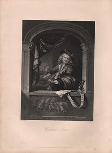 1850 PRINT ~ GERHARD DOW - Picture 1 of 2