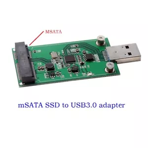 USB 3.0 mSATA Mini SATA SSD adapter card as USB disk driver - Picture 1 of 10