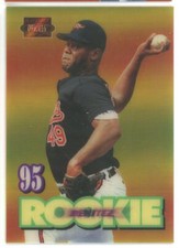 1995 Pinnacle Sportflix Armando Benitez Baltimore Orioles #148