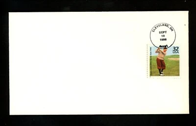 US FDC #3185 / 3185n None 1998 OH CTC 1930's Bobby Jones Golf Grand Slam HC - Image 1 of 2