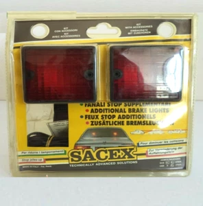 KIT FANALE STOP SUPPLEMENTARE UNIVERSALE COMPLETO DI FILO E LAMPADE - Picture 1 of 1