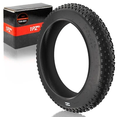 1PZ Fat Tire 20 x 4.0 Mountain Bicycle Tire for High-Performance Ebike Beach Trike