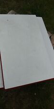 Porcelain White/Red Enamel-40”Table Top Old-Farm House Kitchen with sides