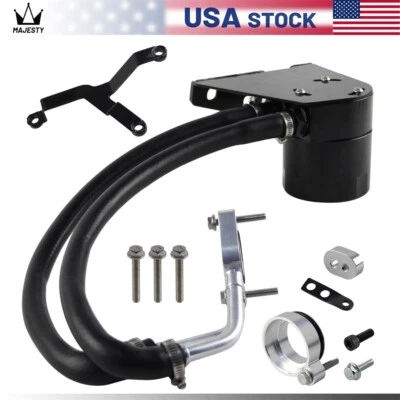 Baffled Oil Catch Can For 2017-2022 Ford F-250 F-350 F-450 6.7L Powerstroke  Foto 1 de 4